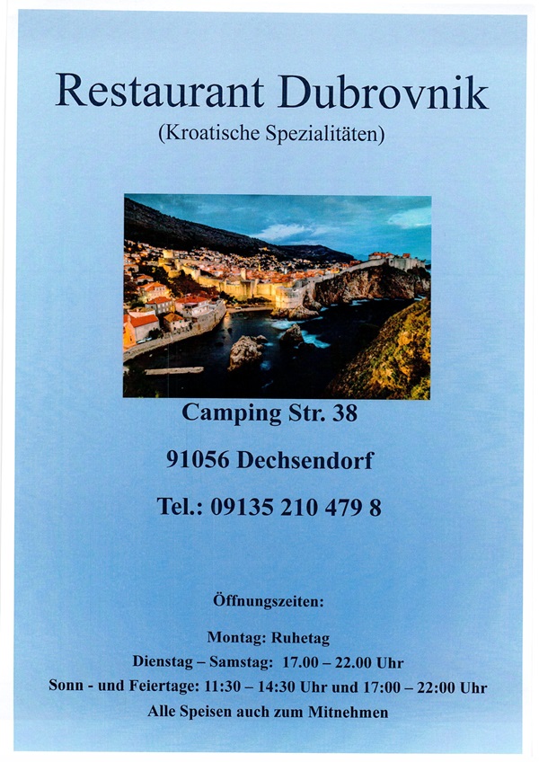 Speisekarte Dubrovnik s1